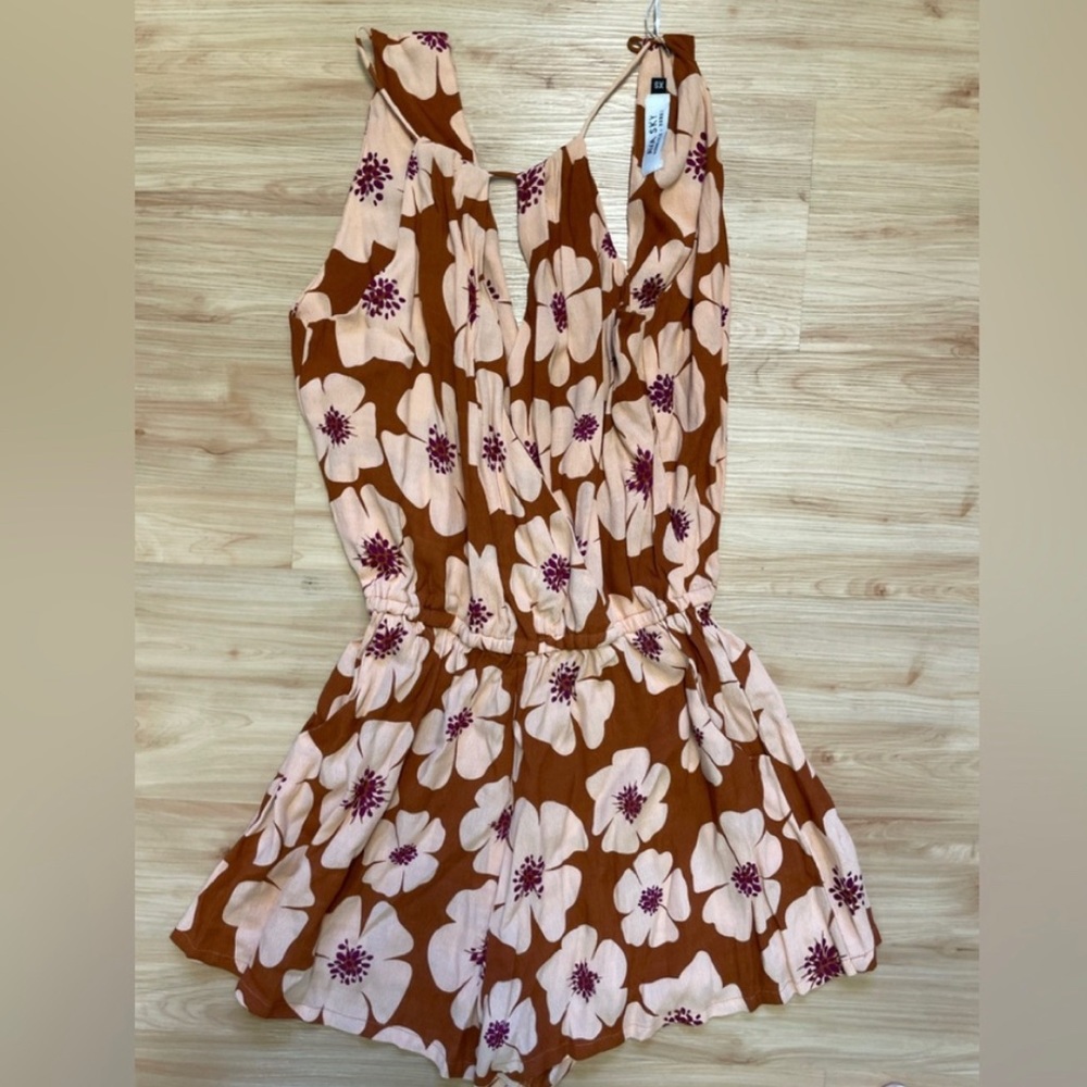 Ava Sky Romper NWT